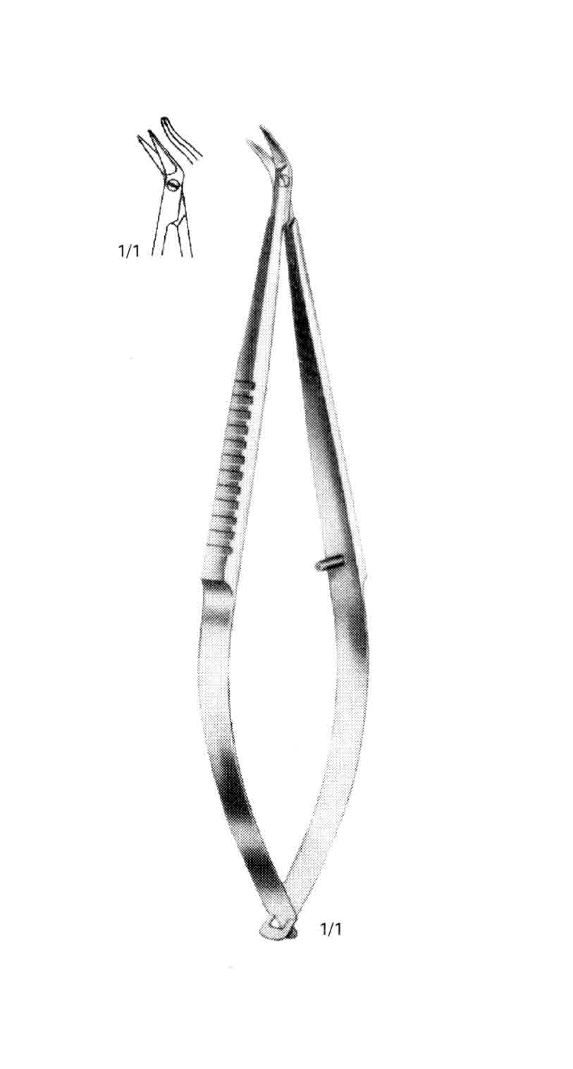 KORNEA MAKASI EĞRİ SOL 100 MM 